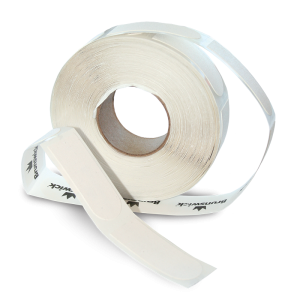 Brunswick Tape 1 inch White 250 Piece Roll