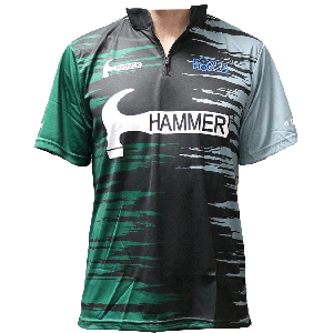 Hammer Dye-Sub Jersey (Black/Green)