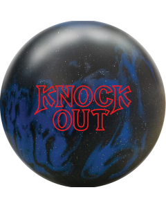 Brunswick Knock Out Black Blue Bowling Ball