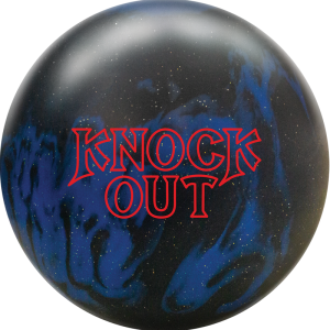 Brunswick Knock Out Black Blue Bowling Ball